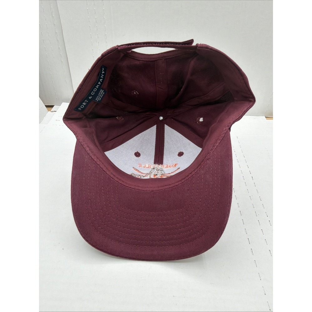 Emeryville Trader Vic's Maroon Snap Back Hat - Picture 10 of 11